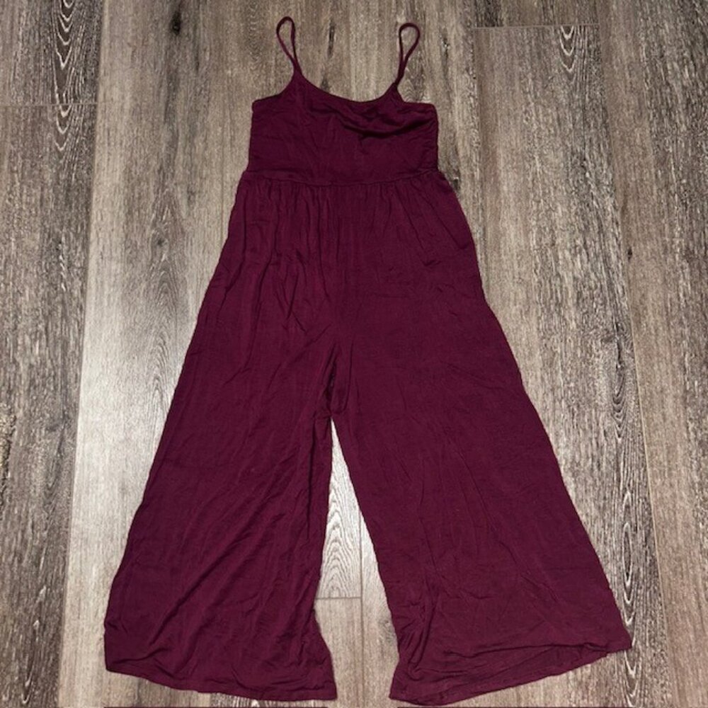 Athleta Women’s Size S Plum Purple Sayulita Athletic Yoga Jumpsuit Romper